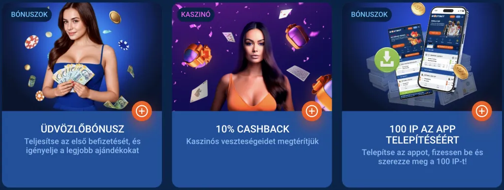 Vonzó Bónuszok Új és Régi Játékosoknak a Casino Mostbet